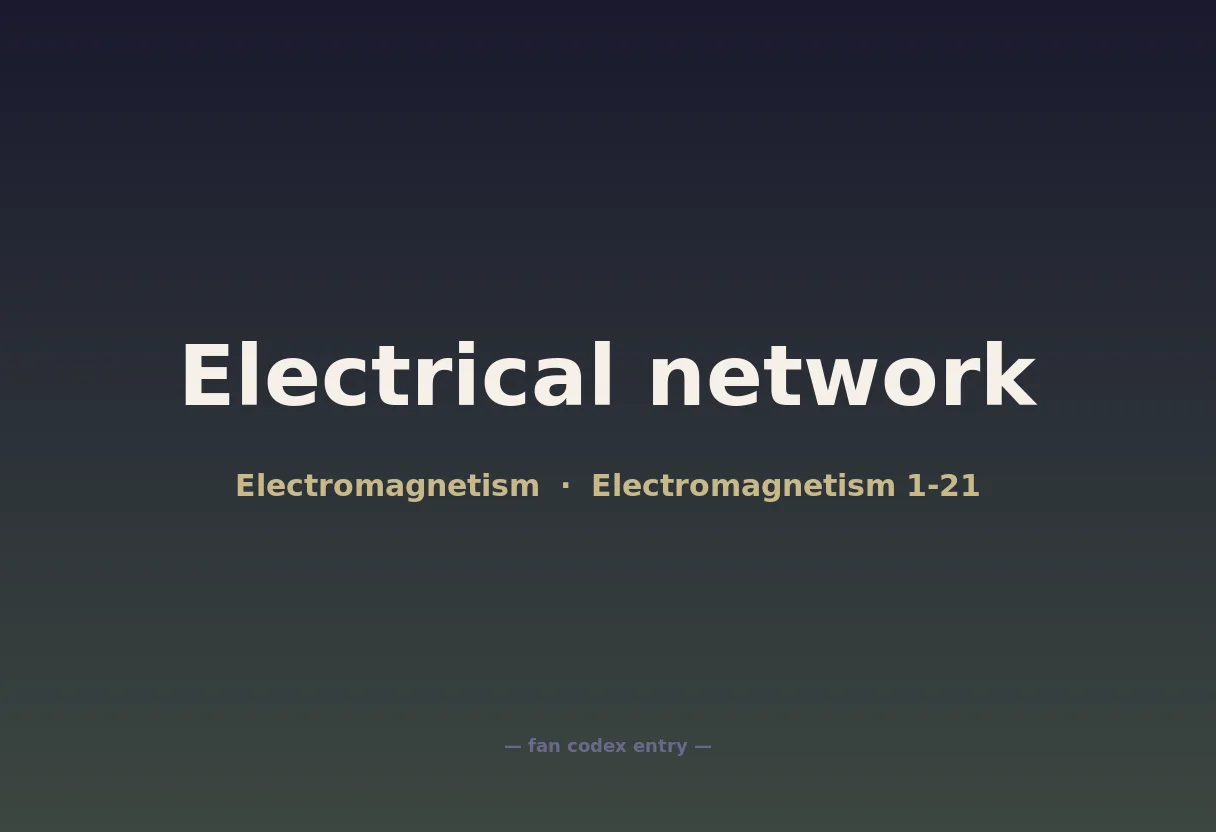 Electrical network